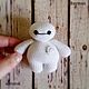 Заказать робот Бэймакс (Baymax)-игрушка,брелок или брошь. NatVitok (Наталия Крайчинская). Ярмарка Мастеров. . Техника и роботы Фото №3