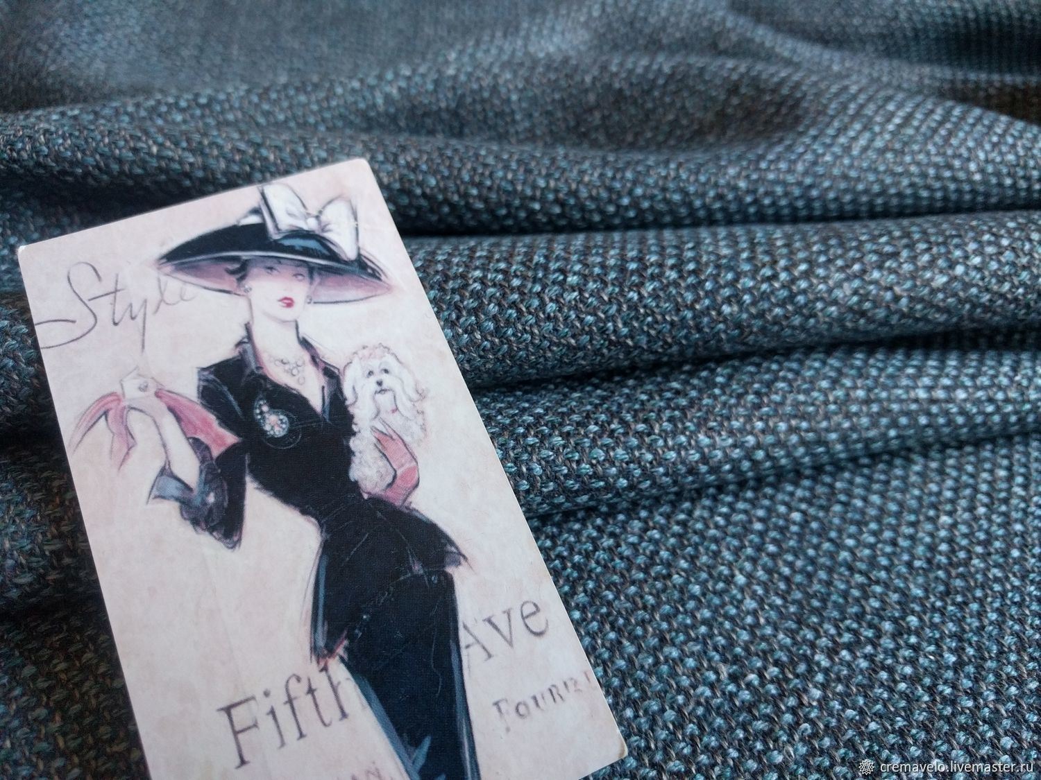 Loro Piano твид кашемир с шелком – купить на Ярмарке Мастеров – KKBCURU ...