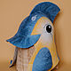Hat for sauna 'Dolphin'. Textiles for a bath. Nataly Kara - одежда из тонкого войлока. My Livemaster. Фото №4