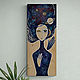 ''Touch of eternity'', a picture on wood, Pictures, Moscow,  Фото №1