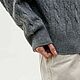 Пуловер. Пуловеры. Basic-wardrobe. Ярмарка Мастеров.  Фото №6