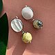 Серьги с лимонным жадеитом 12 мм. Серьги классические. Katerina Moroz accessories for you (katerinamoroz). Ярмарка Мастеров.  Фото №5