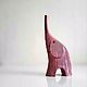 ' Pink Elephant ' statuette. Figurines. Wooden cats-Alexander Savelyev. My Livemaster. Фото №5