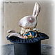 Rabbit in a hat (Went to the collection). Interior doll. Goog attik Laura 9437. My Livemaster. Фото №4