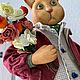 Интерьерная кукла « Влюблённый Кот». Интерьерная кукла. Светлана Федорова. Ярмарка Мастеров.  Фото №4