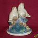 Винтаж: ПЕСНОПЕНИЕ. Старая ГЖЕЛЬ. Целая. Статуэтки винтажные. 1krakatuk (sovietporcelain). Ярмарка Мастеров.  Фото №5