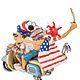 Мотоцикл "USA Fan - Attics". Статуэтки. Фигурки Статуэтки (figurki-statuetki). Интернет-магазин Ярмарка Мастеров.  Фото №2
