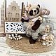 Тедди мишка — Коллекционная интерьерная игрушка ручной работы, teddy. Мишки Тедди. handmade_toys.lab | Добрые тедди. Ярмарка Мастеров.  Фото №11