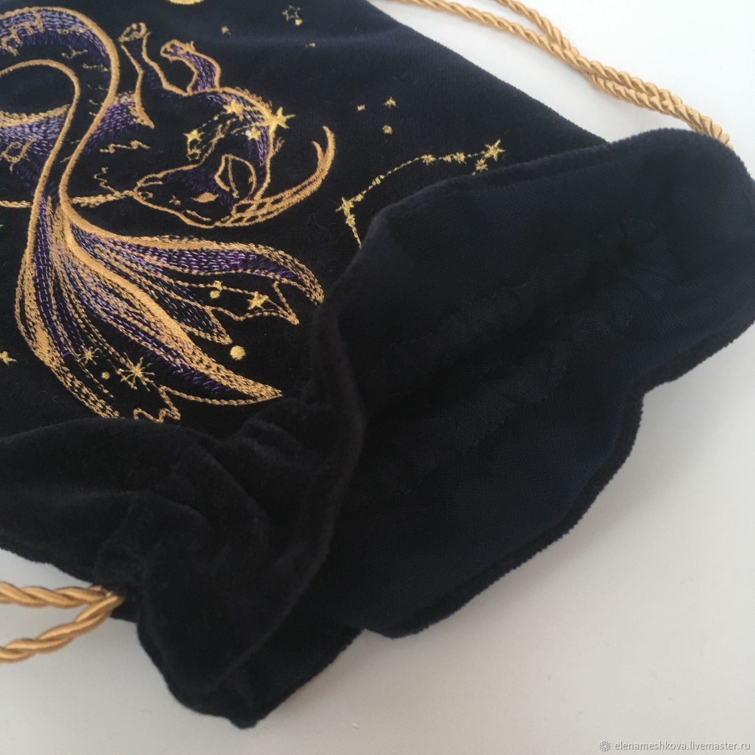 Бархатный мешочек Козерог в интернет-магазине Ярмарка Мастеров по цене ...