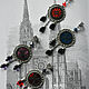Кулон с зеркалом Gothic rose, Кулон, Москва,  Фото №1