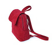 Сумки и аксессуары handmade. Livemaster - original item Backpack Women`s Backpack Corduroy Backpack Casual Bag Female. Handmade.