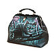 Order Middle bag ' Cheshire on a branch'. Pelle Volare. Livemaster. . Valise Фото №3