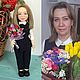 Кукла портретная учитель. Куклы и пупсы. Портретные куклы и ватные игрушки. Интернет-магазин Ярмарка Мастеров.  Фото №2