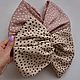 NEW! Повязка летняя Pearl из жатой вискозы Италия. Чалмы. SOFIE ACCESSORIES. Интернет-магазин Ярмарка Мастеров.  Фото №2