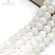 Сахарный кварц 8 мм, БС64, НИТЬ 37 см. Бусины. iva_crystals. Ярмарка Мастеров.  Фото №4