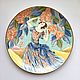 Painted porcelain. Collector's plate 'Spring', Plates, Kaluga,  Фото №1
