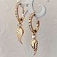 Earrings 'Wings', Earrings, Moscow,  Фото №1