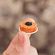 Pancakes with caviar. Miniature figurines. Romanycheva Natalia. My Livemaster. Фото №4