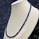 Beads natural stone iolite / cordierite with cut. Beads2. naturalkavni. My Livemaster. Фото №5