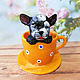 soap: ' Dog in a Cup ' souvenir gift of dog breed, Soap, Moscow,  Фото №1