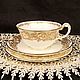 Винтаж: Старинное кабинетное ЧАЙНОЕ  ТРИО Royal Worcester Англия. Сервизы винтажные. Татьяна Rarcollection. Интернет-магазин Ярмарка Мастеров.  Фото №2
