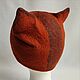 hat. Kitten redhead. Baby hat. Zhanna. Online shopping on My Livemaster.  Фото №2
