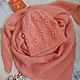 Bactus set and Winter hat, coral/peach, Headwear Sets, Chelyabinsk,  Фото №1