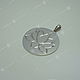 Hand-engraved to order. Pendants. simvol-solnca. My Livemaster. Фото №6