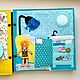 Развивающая книжка - домик, кукла с одеждой, дом для куклы сумка домик. Кубики и книжки. Юлевна Королевна (yulevna-toys). Ярмарка Мастеров.  Фото №4
