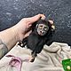 горилла черная. Тедди Зверята. IRINA FEDI TOYS. Ярмарка Мастеров.  Фото №9