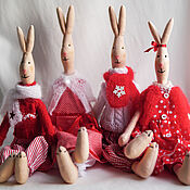 Сувениры и подарки handmade. Livemaster - original item The Family Of Bunnies. Handmade.
