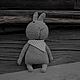 Заяц Фредди - анархист и фаталист. Мягкие игрушки. Woolenfriend. Интернет-магазин Ярмарка Мастеров.  Фото №2
