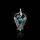 Кулон-тотем Малый Феникс с камнем. Кулон. Aventure.Jewelry. Интернет-магазин Ярмарка Мастеров.  Фото №2