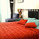 Комплект вязаный Comfy Coral (ручная работа), Пледы, Королев,  Фото №1