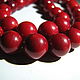 Bead natural coral 9,5-10 mm ball, smooth. Beads1. Elena (luxury-fittings). My Livemaster. Фото №5