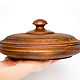 Order Wooden dish with a lid made of natural Siberian cedar. K44. ART OF SIBERIA. Livemaster. . Jars Фото №3