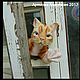 Котик Оскар. Мягкие игрушки. Анастасия Арямова. Ярмарка Мастеров.  Фото №5