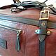 Дорожная сумка из натуральной кожи. Дорожная сумка. Wood Leather (Егор). Ярмарка Мастеров.  Фото №5