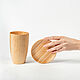 Siberian Cedar Wooden Beer Set with Saucer NC33. Mugs and cups. ART OF SIBERIA. My Livemaster. Фото №6