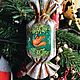 Sweets on a Christmas tree in retro style, Christmas decorations, Sergiev Posad,  Фото №1