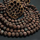 Beads Lava Brown Ball 12mm. Beads1. - Olga - Mari Ell Design. Online shopping on My Livemaster.  Фото №2