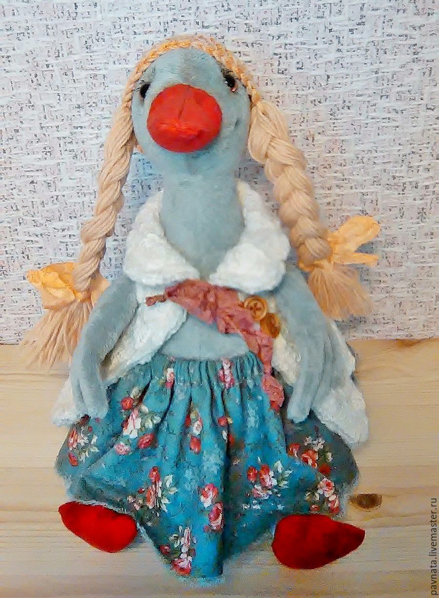 Мадам Гуся – заказать на Ярмарке Мастеров – CENMFRU | Мягкие игрушки ...