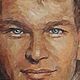 Oil portrait of Patrick Swayze. Pictures. khudojnik. Online shopping on My Livemaster.  Фото №2