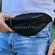 Order Men's Python leather waist bag. exotiqpython. Livemaster. . Men\'s bag Фото №3