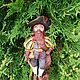 Заказать Карабас-Барабас, елочная игрушка из ваты. Елена (emeldolls). Ярмарка Мастеров. . Мягкие игрушки Фото №3
