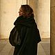 Заказать Пальто оверсайз из альпаки и мохера «Черная Пантера». Александра Майская. Ярмарка Мастеров. . Пальто Фото №3