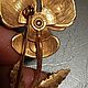 Винтаж: Брошь Accessocraft фиалка раритет США. Броши винтажные. ANTIQUE THINGS    (НАТАЛЬЯ). Ярмарка Мастеров.  Фото №6