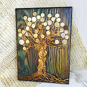 Картины и панно handmade. Livemaster - original item Panels Tree. Handmade.