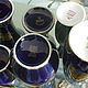 Винтаж: Подарочные вазы Коллекция баварского кобальта. Вазы винтажные. гир. Ярмарка Мастеров.  Фото №6