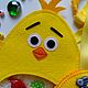 Заказать Развивающая игрушка-искалка Цыплёнок из фетра. Ирина-рукодельница. Ярмарка Мастеров. . Искалки Фото №3